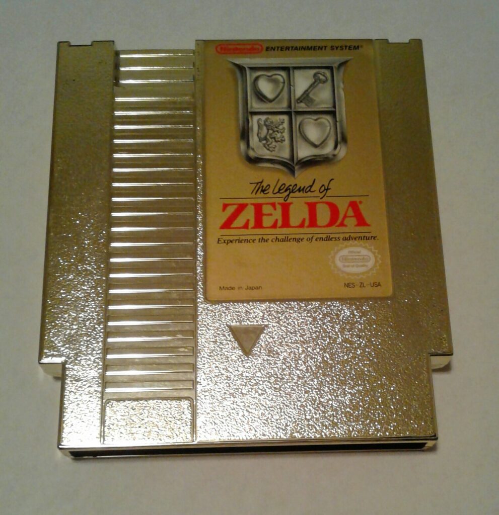 The legend of Zelda nes
